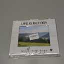 Cat Picture Frame 8X10, Cat Photo Frame, Cat Gifts For Women Cat Lovers Men Girls Frames, Cat Gifts Lovers for Kids, Life Is Better With Cats Picture Frames For Tabletop Wall