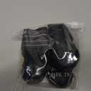 XSY&G Dog Boots,Waterproof Dog Shoes,Dog Booties with Reflective Rugged Anti-Slip Sole and Skid-Proof,Outdoor Dog Shoes for Medium Dogs 4Pcs-Size 1 (Black)