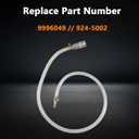 9996049 Radiator Coolant Drain Hose Pipe fit for 2004-2019 Volvo Trucks & 2008-2019 Mack Trucks