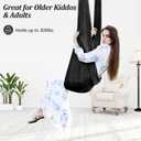 Therapy Swing for Kids with Special Needs (Hardware Included) Sensory Swing Cuddle Indoor Outdoor Adjustable Hammock for Children with Autism, ADHD, Aspergers, Sensory Integration