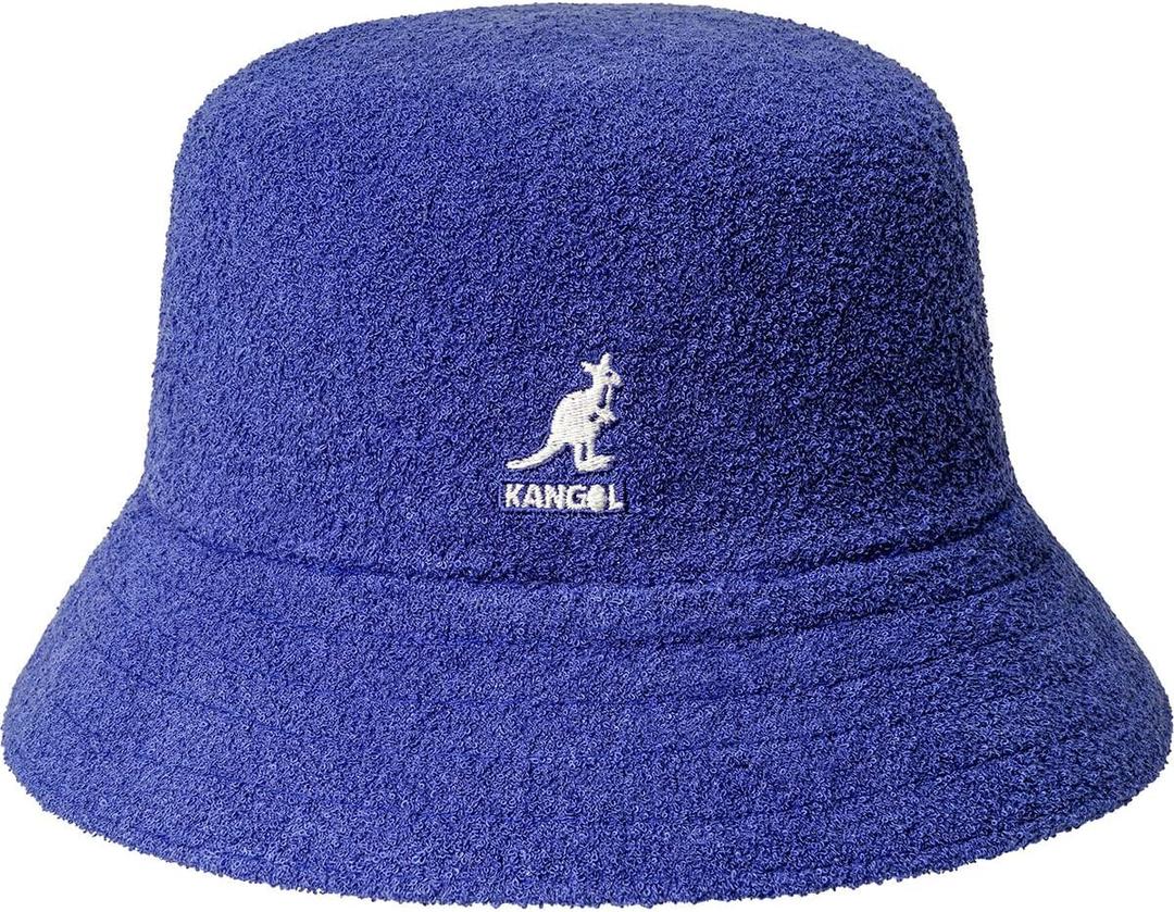 Kangol Men, Women Bermuda Bucket Hat (Small, Starry Blue)
