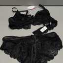 Avidlove Lingerie Set for Women Lace Bra and Panty Sets 2 Piece Lace Babydoll Outfits, Medium