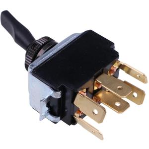 Headlamp Control Switch 6 Terminals 3 Positions ON-Off-ON A681-5450-622 8956K895 Compatible with Freightliner FLD120
