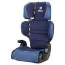 Diono Connect3 R 2-in-1 High Back Booster, Slim Fit 3-Across in Many Mid-Sized Sedans and SUVs, for Children from 40-120 lbs., Lightweight with Cupholder, Blue Surge