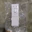 19" Farmhouse Flush Mount Caged Ceiling Fans with Lights, 6 Speeds, Rustic Low Profile Ceiling Fan with Light and Remote, Small Bladeless Ceiling Fans with Lights for Kitchen, Bedroom - ETL