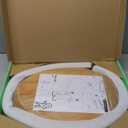 Toilet Seat, Solid Wood, Rubber Wood, High Gloss Finish, PIKLiDS (Elongated)