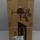 Knee Scooter Steerable Knee Walker Deluxe Medical Scooter for Foot Injuries Adult Compact Crutches Black