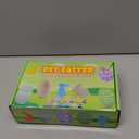 Worgree Easter Egg Painting Kit, 24pcs Wooden Eggs and Bunny for Easter Crafts Basket Stuffers Gifts for Kids Toddlers Boys Girls Ages 4-8 8-12 Birthday Party Favors Classroom Prizes DIY Decor