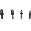 Spin Tools 4000 4-Piece Drill Bit Swaging Tool Set 1/4, 3/8, 1/2, 5/8-Inch