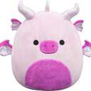 Squishmallows Day 2026 Amazon Exclusive - 12in Adelheid The Pink Dragon Official Jazwares Plush (Medium-Sized)