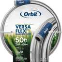 Orbit VersaFlex 50 ft x 5/8 in Garden Hose Lightweight, Durable, 400 PSI, Easy-Grip Coupling