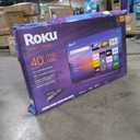 Roku Smart TV 40-Inch Select Series, 1080p Full HD TV Roku TV with Voice Remote Flat Screen LED Television with Wi-Fi for Streaming Live Local News, Sports, Family Entertainment