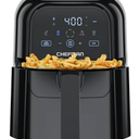 Chefman TurboFry Touch 6 Qt Air Fryer w/ Digital Display and Shake Reminder - Black, New