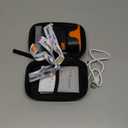 1000X Handheld Microscope for Kids 4K 2.0" Screen Rechargeable Mini Pocket Digital Microscopes w/Slides Kit Portable Edu Gift Age 4-6 8-12 Children Students