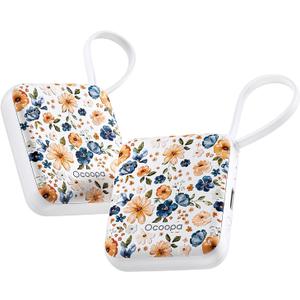 OCOOPA Hand Warmers Rechargeable, Smart Temp Control 7H*2 Long Safe Heat, Ultra Slim, Pocket-Size Design That Fits Gloves, Gifts for Women, Outdoor, Office, Commute (UT5 Nano)