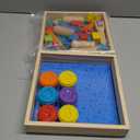 Melissa & Doug Modeling Dough & Sculpting Tools, 8 Tubs of Playdough Modeling Clay with Cutters, Rollers & Molds, Arts & Crafts Kit & Accessories, Preschool Learning Toys for Kids Ages 3+