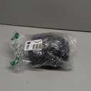 MLVOC Travel Pillow 100% Pure Memory Foam Neck Pillow, Comfortable & Breathable Cover, Machine Washable, Airplane Travel Kit with 3D Contoured Eye Masks, Earplugs, and Luxury Bag, Standard (Black)