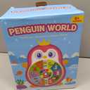 Toys for 1 Year Old Girl, Musical Penguin Learning Toy for Toddlers 1-3, Interactive Educational Toy with Lights & Sounds, First Birthday Gifts for 1 2 Year Old Girls Boys, Baby Toys 12-18 Months