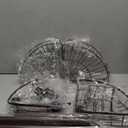 Rustproof Shower Corner Caddy Shelf for Bathroom Tension Pole Organizer with 4 Baskets for Bathtub Shampoo Storage from 23.6 to 114.5 Inch with Towel Bar (Bronze)