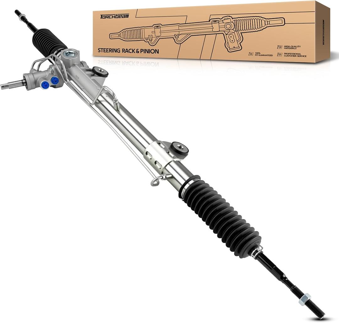 Torchbeam Hydraulic Power Steering Rack and Pinion Replacement for Dodge 2005-2010 Dakota, Mitsubishi 2006-2009 Raider All Models Replace# 262143