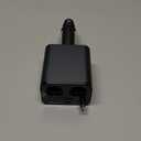 Retractable Car Charger, 4 in 1 Car Phone Charger for iPhone and Type C, Retractable Cable and 2 USB Ports Fast Charging Adapter Compatible for iPhone 15/14/13 Pro Max, iPad, Samsung, Pixel