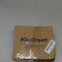 Kwikset Casey Interior Privacy Door Handle with Lock, Door Lever For Bathroom and Bedroom, Satin Nickel Reversible Keyless Turn Lock, with Microban Protection (1 Pack)