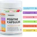 HIONXMGA Positive Messages in a Bottle (60+ Positive Affirmations),Self Care Gifts for Women Men Stress Relief Get Well Soon,Self Care Kit Pre-Written Daily Messages for Relaxation,Inspiration