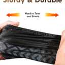 Recycable Shoe Covers Disposable - Black Shoe Covers for Indoors,50Pcs Booties for Shoe cover,Fits Up To 11 US Men and 13 US Women Size,Recyclable Non-Woven Fabric (Black Set of 50(XL))