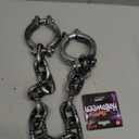 Jumbo Plastic Chain Prisoner Costume Accessory Bachelor Wedding Party (Chain & Shackles)