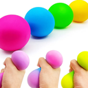 6 Pack Easter Basket Stuffers for Kids , Easter Bunny Squishy Stress Balls, FlourMade Easter Toys for Stress Relief, 6 Colors, Easter Gifts & Decor(Egg Shape) Pack of 2