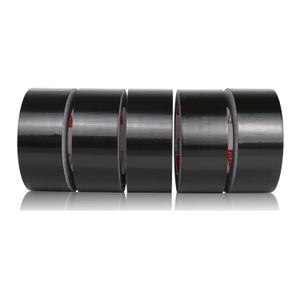 Black Heavy Duty Duct Tape, 2 inches x 30 Yards - 5 Pack, 8.27 mil Thickness, Strong, Flexible, No Residue, All-Weather and Tear by Hand - Bulk Value for Repairs