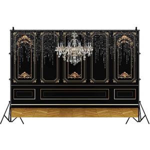 20s Backdrop, Roaring 1920s The Great Gatsby Party Photography Background, Vintage Dance Prom 9x6ft Photo Shoot Booth Props, Cake Table Decor BJLSVV867, 9x6FT