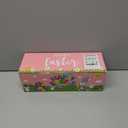 60 Pack Plastic Printed Easter Eggs, 2.4 Inch Fillable Empty Eggs Bulks for Easter Eggs Hunt, Easter Basket Stuffers Fillers, Classroom Prize Supplies, Filling Treats and Party Favors