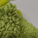 Bathroom Rugs Non Slip 24"x16", Absorbent Bath Mats Quick Dry, Shaggy Microfiber Bath Rugs, Extra Soft Plush, Machine Washable Bath Mats for Bathroom Floor, Tub and Shower, Green