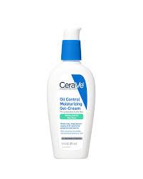 CeraVe Oil Control Moisturizing Gel-Cream, Face Moisturizer for Oily Skin, Niacinamide, Hyaluronic Acid & Oil Absorbing Technology To Rebalance Oily Skin, Non-Comedogenic, Fragrance Free & Oil-Free
