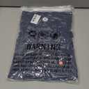 HBZDQB Mens V Neck Polo Shirts Contrast Collar Short Sleeve T-Shirt Ribbed Knit Vintage Muscle Golf Shirts Blue XXL