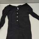 Black Lace Jumpsuits for Women Sexy, Long Sleeve, Cutout Design, Bodycon Fit (Large)