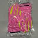 2 x 3 Sizes Kids Gloves, Snow & Ski Gloves for Boys & Girls, Winter Waterproof (M9-12 Years, Red)