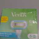 Gillette Venus Extra Smooth Womens Razor Blade Refills, 6 Count, Designed for a Close, Smooth Shave