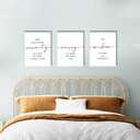 AOYUSMO 3 Piece Christian Scripture Canvas Wall Art Serenity Prayer Jesus Wall Art Bible Decor Verse God Grant Me the Serenity Religious Art Prints for Living Room Bedroom Church 16"x24"