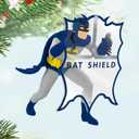 2 x Hallmark Keepsake Christmas Ornament, Batman The Classic TV Series Behind the Bat-Shield, Gifts for DC Comics Fans