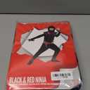 Morph Deluxe Boys Ninja Costume With Ninjas Toy Accessories, Kids Ninja Costumes, Boy Halloween Costume (7-9 Years)