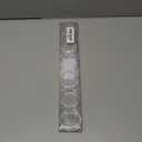 12 PCS Clear Plastic Shower Curtain Rings, Easy Snap Closure Shower Curtain Hooks