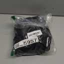 Women's One Shoulder Satin Silk Backless Split Wrap Hem Twist Ruched Party Cocktail Midi Dress Black, Size L