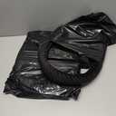 VaygWay Car Heated Steering Wheel Cover - 12v Black Soft Plush Warmer Car Steering Wheel Heater - Premium Quality 15" Auto Comfortable Steering Wheel Cover Protector Warmer for Vehicle- 2 Pk