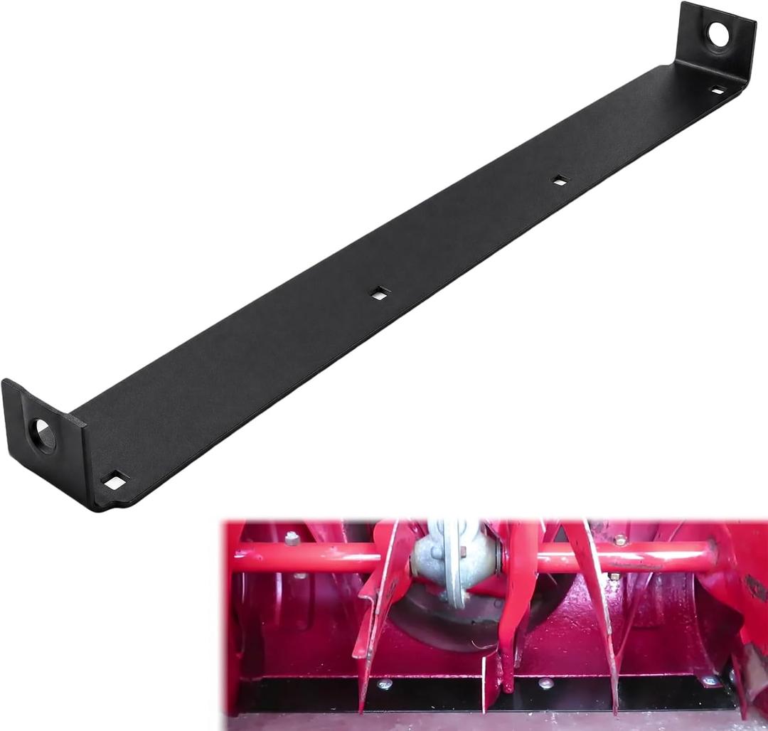 26" Snow Blower Scraper Bar, 2-Stage Snow Thrower Shave Plate Replacement for MTD Cub Cadet Craftsman 790-00121-0637 784-5579A 753C0628, Heavy Duty Steel Snow Thrower Blade Edge