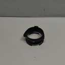 54mm Dosing Funnel and Puck Screen Set Compatible with Breville Barista Express, Barista Pro, Barista Touch Grinder Trigger Portafilter Funnel and Filter (Black)