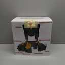 Comfortable Tough Thick 7-Piece Tool Belt with Suspenders 32 Pockets and Loops,1680D Denier Fabric Heavy Duty Tool Belts with Carry Handles, Fits Waists 36-49In, Black and Yellow