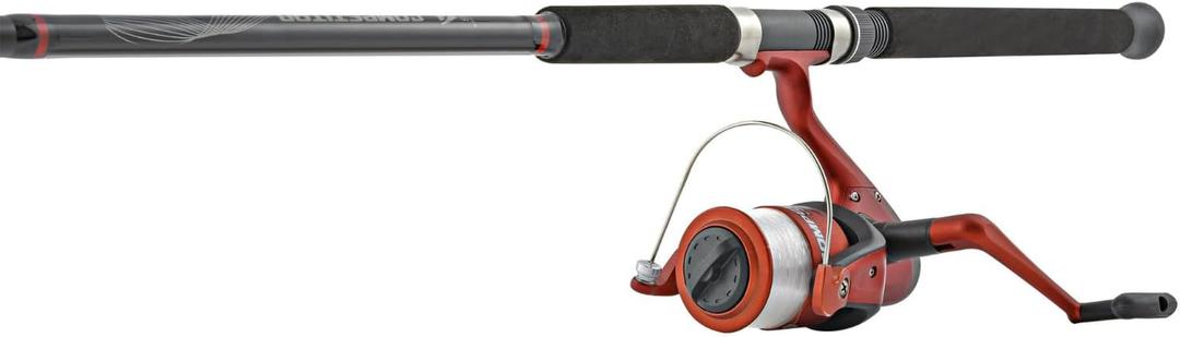 South Bend Competitor Spinning Combos (One Size, Red)