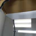 PROHOMEWARE Black Round Mirror 24 Inch Wavy Bathroom Vanity Mirror Black Frame Modern Wall Mirror Decorative Wall-Mounte Anti-Rust, Tempered Glass